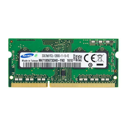 

Kim MiDi 1.35V DDR3L 1600MHz 2GB Memory RAM Module for Laptops