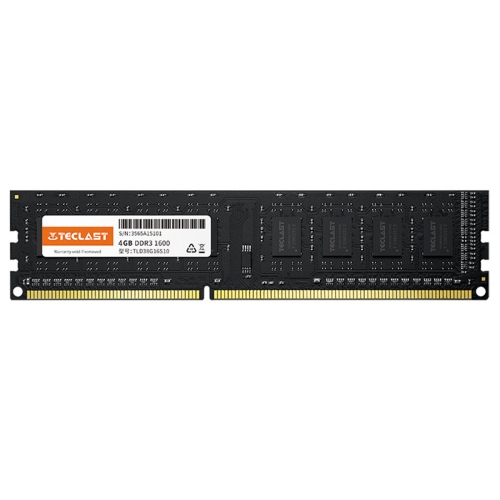 

TECLAST S10 1.5V DDR3 1600MHz 4GB Memory RAM Module for Desktop PC