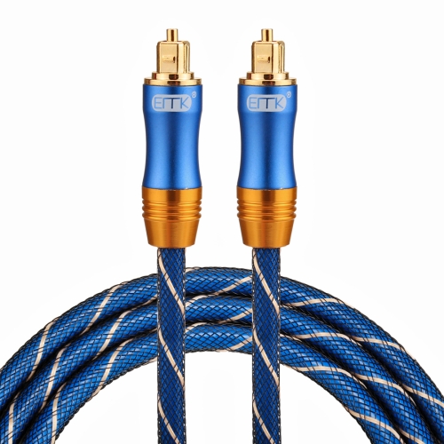 

EMK LSYJ-A 1.5m OD6.0mm Gold Plated Metal Head Toslink Male to Male Digital Optical Audio Cable