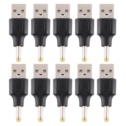 

10 PCS 4.0 x 1.7mm Male to USB 2.0 Male DC Power Plug Connector