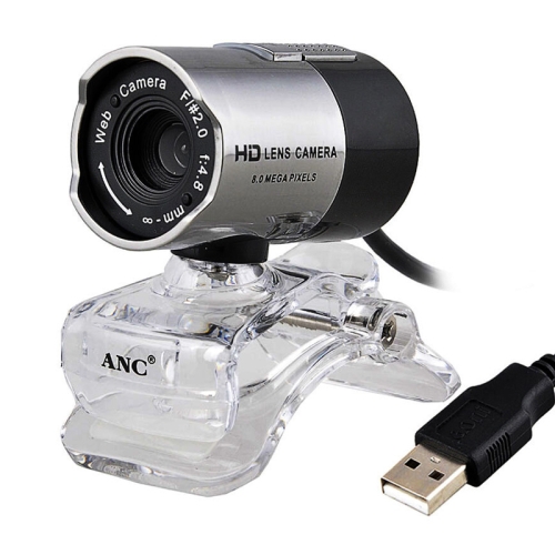 

Aoni ANC Wolf Demon Night Vision IPTV WebCam Teleconference Teaching Live Broadcast Computer Camera with Microphone, Drive-free Plug and Play