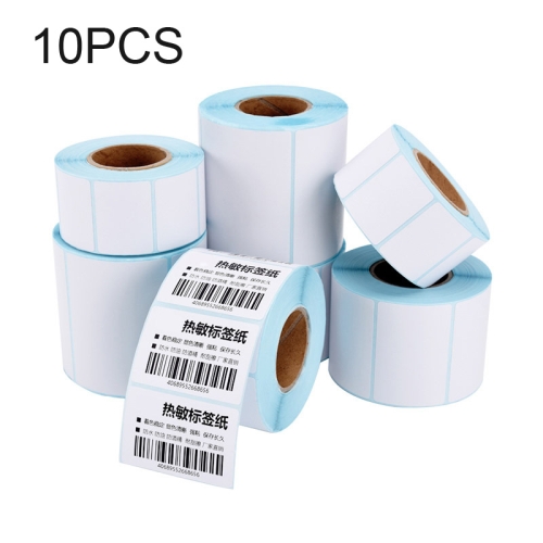

10 PCS 60mmx40mm 700 Sheets Self-adhesive Thermal Barcode Label Paper