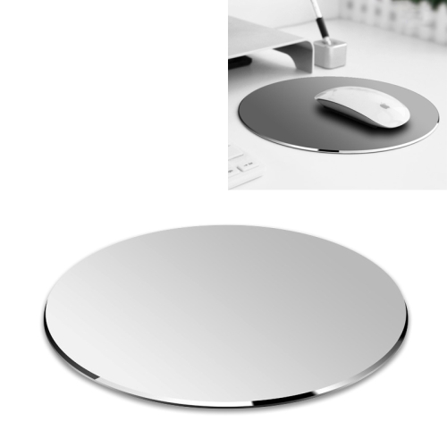 

Circle Shape Aluminum Alloy Double-sided Non-slip Mat Desk Mouse Pad