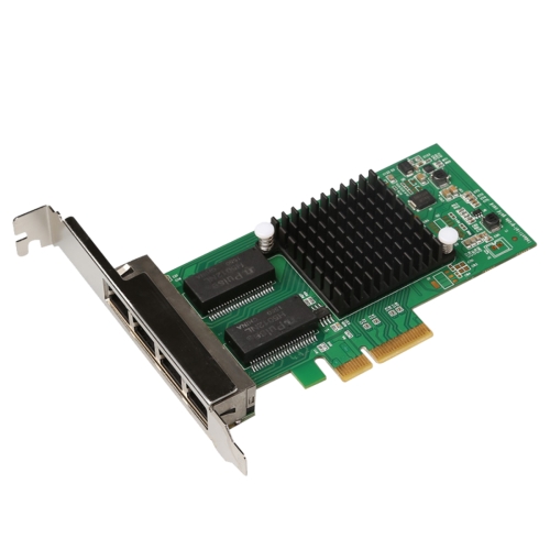 

TXA034 4 RJ45 Ports Intel I350 PCI Express Gigabit Network LAN Card Network Adapter