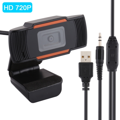 

HD 720P Rotatable Computer Camera USB Webcam PC Camera for Skype / Android TV