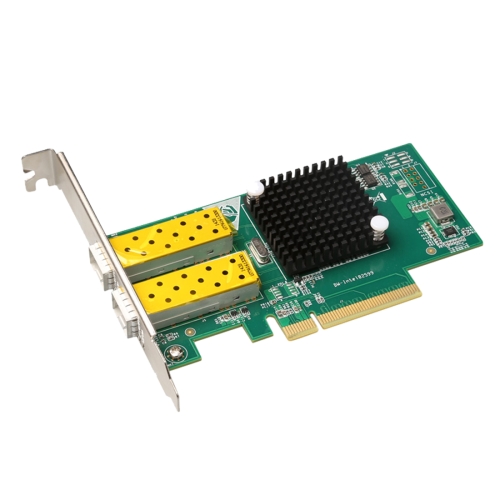 

TXA037 Intel 82599 Dual SFP Port PCI Express FCoE PCIe x8 10 Gigabit Ethernet Network Optical LAN Card Adapter