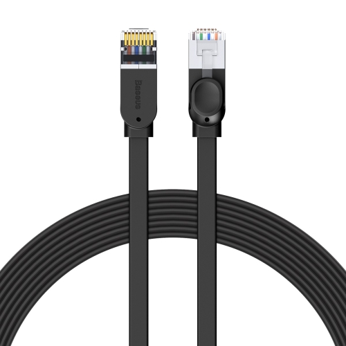 

Baseus PCWL-E01 8m High Speed CAT6 RJ45 Gigabit Network Cable (Flat Cable)(Black)