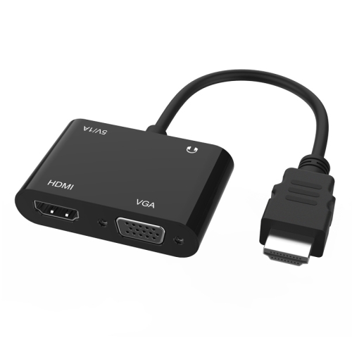 

5165HV HDMI to HDMI + VGA Adapter