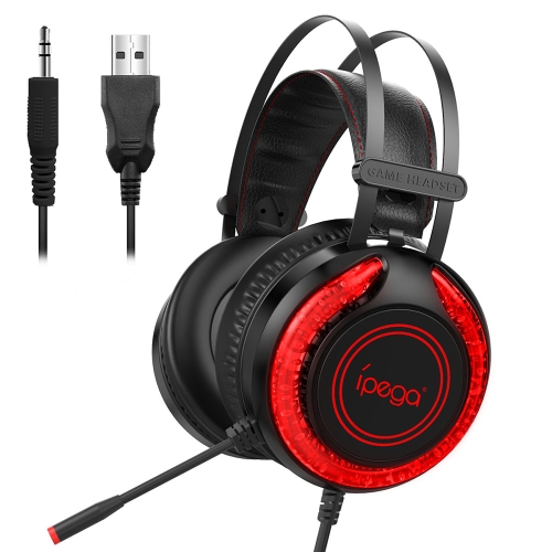 

IPEGA PG-R015 For PS5 / PS4 / NS / Xbox Series X/S Computer Phone Headset With Microphone Gaming Headset, Length: 2.2m