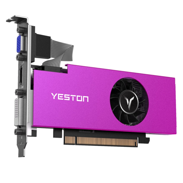 

YESTON RX550-4G LP D5 4GB GDDR5 128Bit Gaming Desktop Computer PC Video Graphics Cards