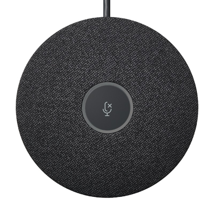 

Logitech CC5000E Video Conference One-key Mute Plug-and-Play Extension Microphone