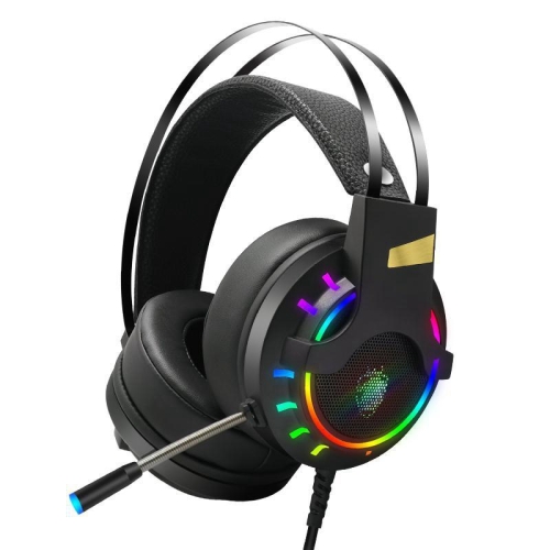 

K3 Virtual 7.1 Stereo RGB Backlit Headset with Microphone (Black)