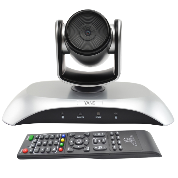 

YANS YS-H10UH USB HD 1080P Wide-Angle Video Conference Camera with Remote Control(Silver)