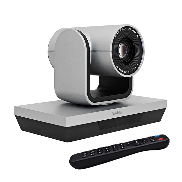 

YANS YS-H20U USB HD 1080P Wide-Angle Video Conference Camera with Remote Control, US Plug(Grey)