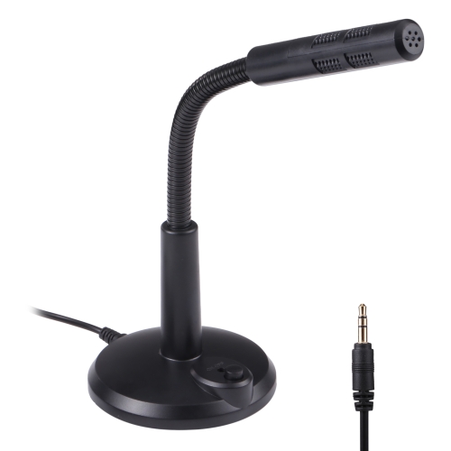 

M-309 3.5mm Plug Drive-free Computer Microphone(Black)