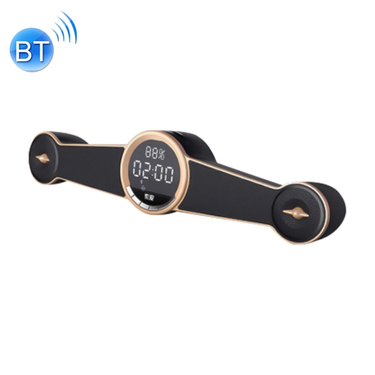 

SOAIY S98 Home Mini Subwoofer Computer Speaker (Black Gold)