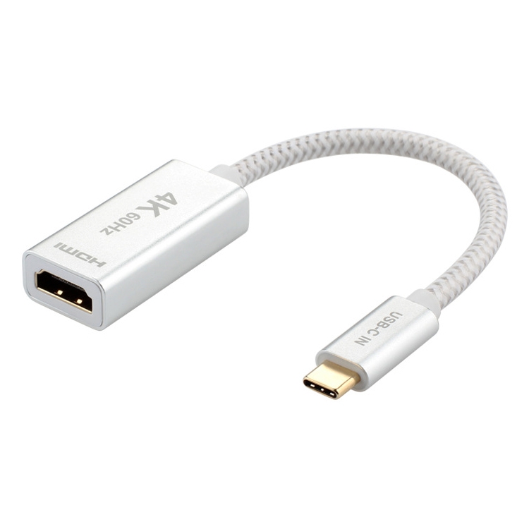 

USB 3.1 Type-C Male to HDMI Female Video Adapter Cable, Length: 20cm