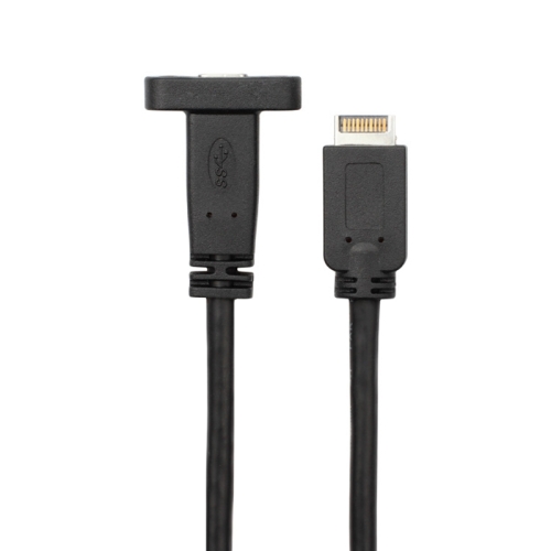 

USB 3.1 Type-E to USB-C / Type-C Back Baffle Cable