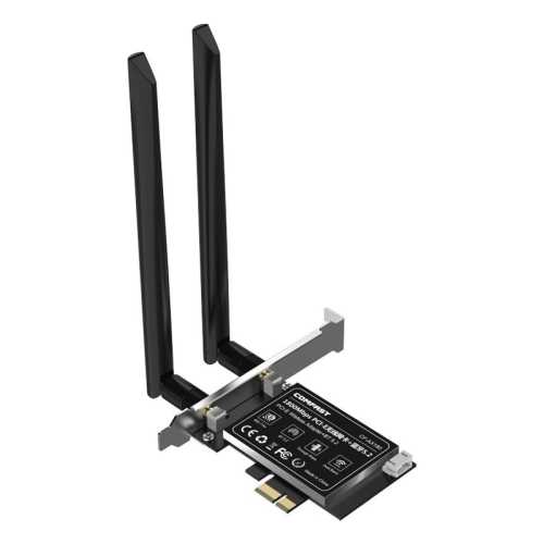 

COMFAST CF-AX180 1800Mbps PCI-E Bluetooth 5.2 Dual Frequency Gaming WiFi 6 Wireless Network Card without Heat Sink