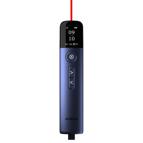 

ASiNG A9 128MB Red Light Multifunctional PPT Touch Laser Page Turning Pen Wireless Presenter(Blue)