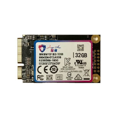 

JingHai 1.8 inch mSATA Solid State Drive, Flash Architecture: MLC, Capacity: 32GB