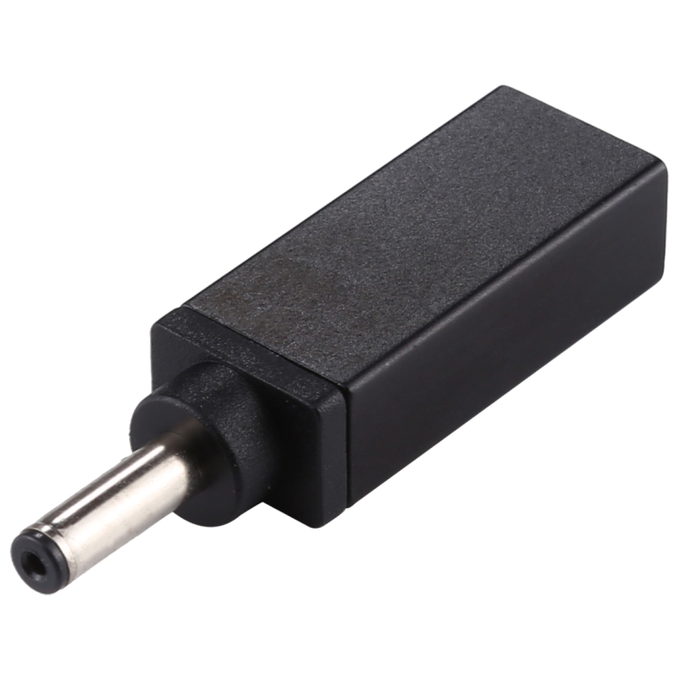

PD 19V 4.0x1.35mm Male Adapter Connector (Black)