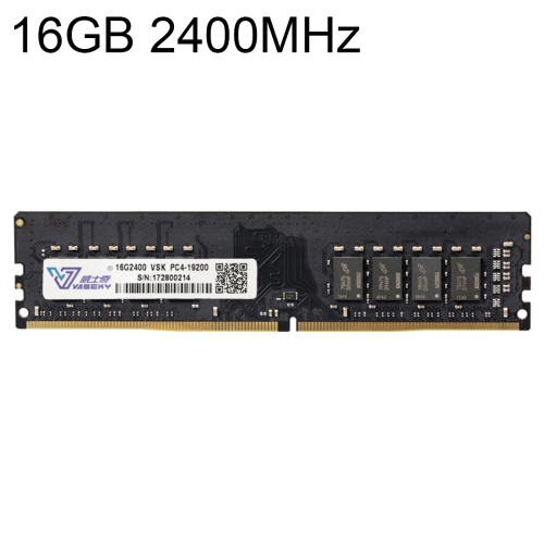 

Vaseky 16GB 2400MHz PC4-19200 DDR4 PC Memory RAM Module for Desktop