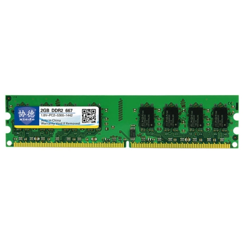 

XIEDE X011 DDR2 667MHz 2GB General Full Compatibility Memory RAM Module for Desktop PC