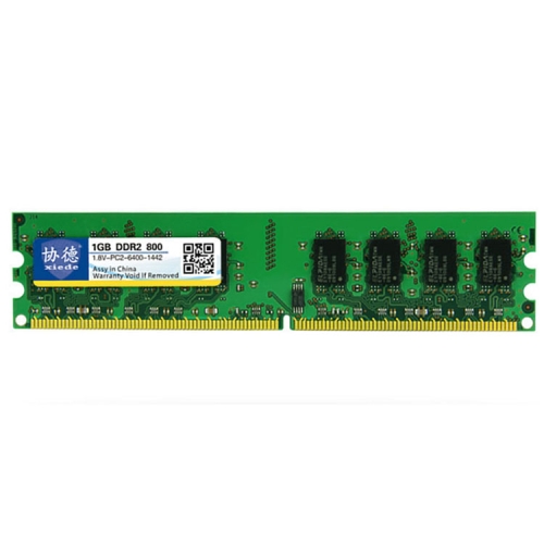 

XIEDE X012 DDR2 800MHz 1GB General Full Compatibility Memory RAM Module for Desktop PC