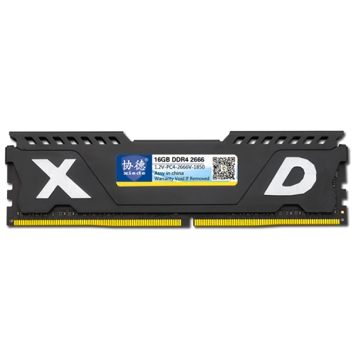 

XIEDE X077 DDR4 2666MHz 16GB Vest Full Compatibility Memory RAM Module for Desktop PC