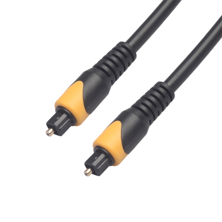 

QHG01 SPDIF Toslink PVC Double Color Optic Audio Cable, Length: 5m