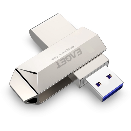 

EAGET F70 128GB High-speed USB 3.0 360 Degree Rotating Zinc Alloy U Disk