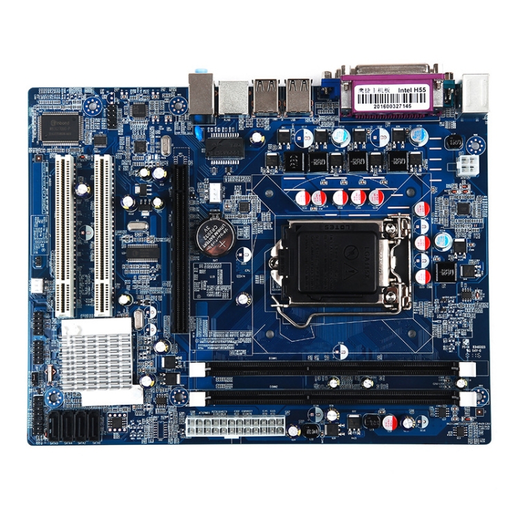 

Motherboard Intel H55 1156 Pin DDR3 Integrated Sound Card Graphics Card Support i7 / i5