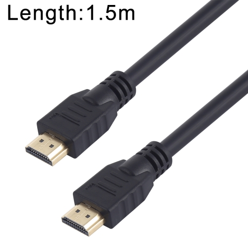 

Super Speed Full HD 4K x 2K 30AWG HDMI 2.0 Cable with Ethernet Advanced Digital Audio / Video Cable 4K x 2K Computer Connected TV 19 +1 Tin-plated Copper Version,Length: 1.5m