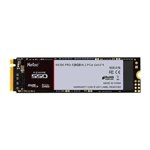 

Netac N930E PRO 128GB M.2 (NVMe) PCIe Gen3x4 Solid State Drive