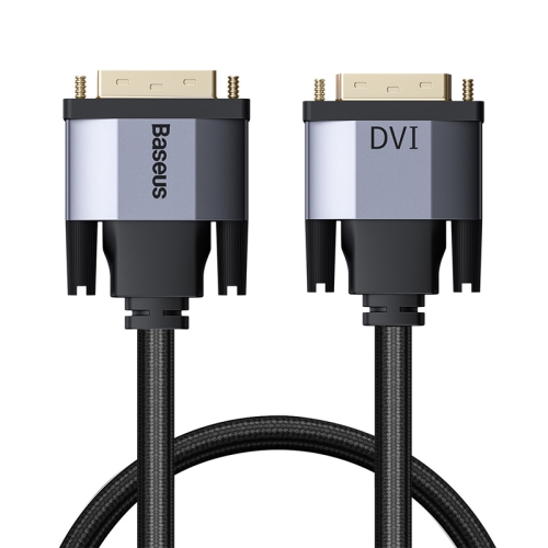 

Baseus Enjoyment Series DVI Male To DVI Male Bidirectional Adapter Cable, Length: 1m