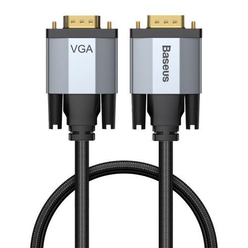 

Baseus Enjoyment Series VGA Male to VGA Male Bidirectional Adapter Cable, Length: 1m