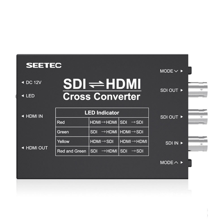 

SEETEC 3 x SDI to 2 x HDMI Two-way Signal Translator Converter