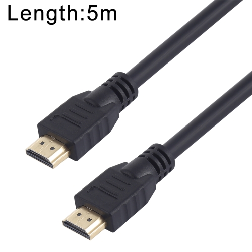 

Super Speed Full HD 4K x 2K 30AWG HDMI 2.0 Cable with Ethernet Advanced Digital Audio / Video Cable Computer Connected TV 19 +1 Tin-plated Copper Version, Length: 5m