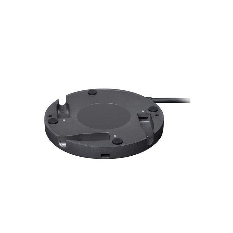 

Logitech CC5000E Microphone HUB, Can Support 3-port 12-pin Extension Microphone Connection (Black)