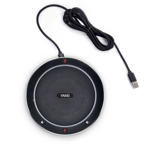 

YANS YS-M61 USB Mini Port Video Conference Omnidirectional Microphone (Black)