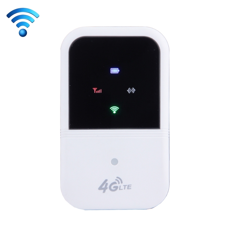 

3G/4G WiFi Wireless Mobile WiFi Router（White）