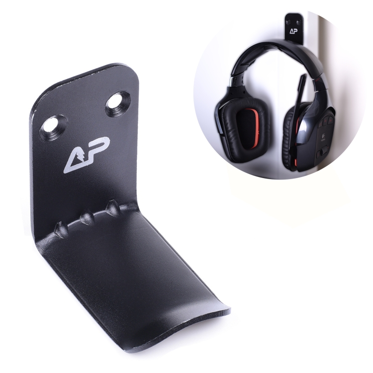 

Universal Headphone Aluminum Alloy Hook(Black)