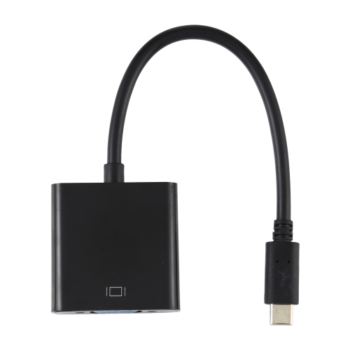 

basix H6 USB-C / Type-C to VGA Multi-function Converter, Cable Length: 15cm(Black)