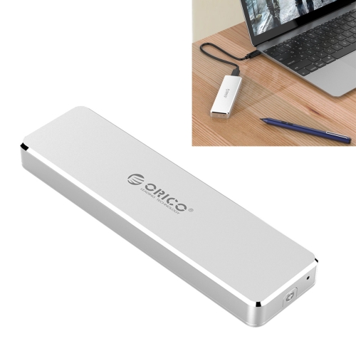 

ORICO PVM2-C3 2TB M.2 M-Key to USB 3.1 Gen2 USB-C / Type-C Flip Solid State Drive Enclosure