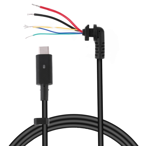 

USB-C / Type-C Male Power Welding Cable for Laptops with LED Light