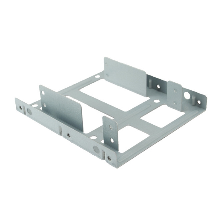 

SATA 2.5 inch to 3.5 inch Double Disk SSD Metal Bracket (White)