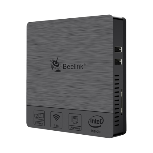 

Beelink BT3 PRO II TV Box Style Tablet Mini PC, 4GB+64GB, Windows 10 Intel Cherry Trail X5-Z8350 Quad Core up to 1.92GHz, Support USB 3.0 & Bluetooth 4.0 & 2.4G + 5.8G Dual-band WiFi, with Gigabit Ethernet Port(Black)