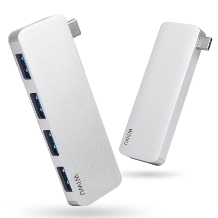 

WIWU T6S 4 In 1 Type-C / USB-C Multifunctional Extension HUB Adapter