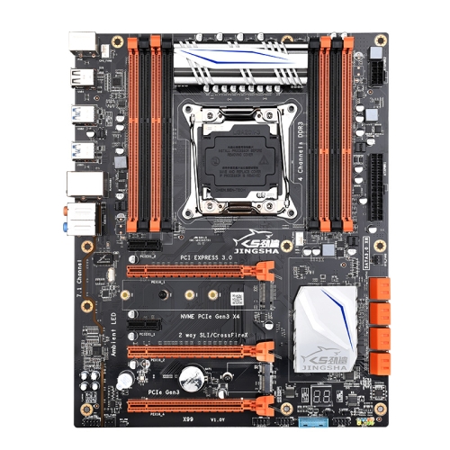 

JINGSHA X99 256G Four Channel DDR3 Computer Motherboard